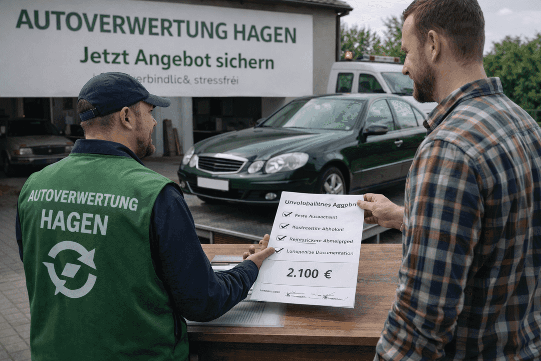 Jetzt Angebot sichern – Ihr direkter Einstieg in die Autoverwertung Meerbusch